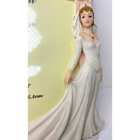 Vintage Montefiori Collection Italy Design Picture Frame Bride & Groom 8x10 - Picture 5 of 16